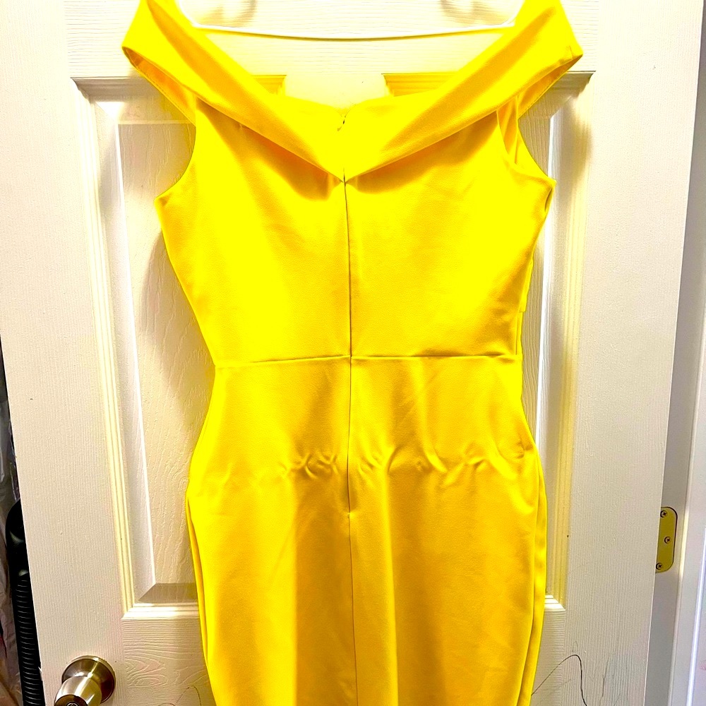 River island Yellow elegant dress